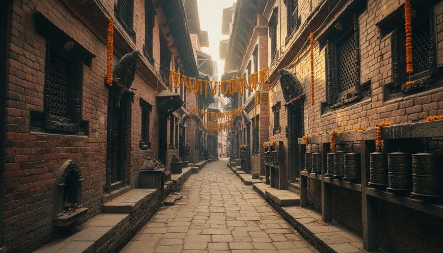 A street in Kathmandu, where Creators Cluster is based